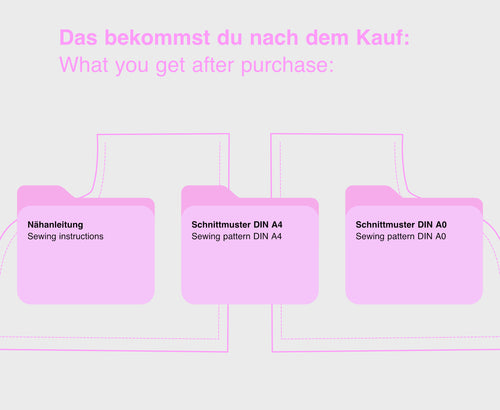 SEWING PATTERN Schnittmuster Nähanleitung