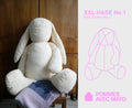 XXL Bunny SEWING PATTERN TUTORIAL